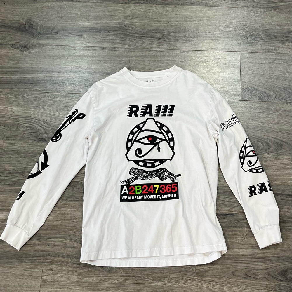 PALACE White Long Sleeve Shirt